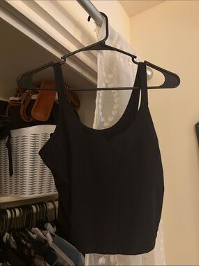Black Women's Athletic Tank Top